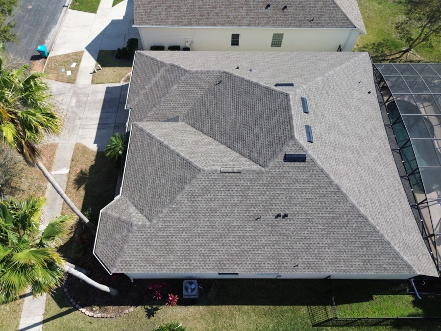 Level lp roof shingles